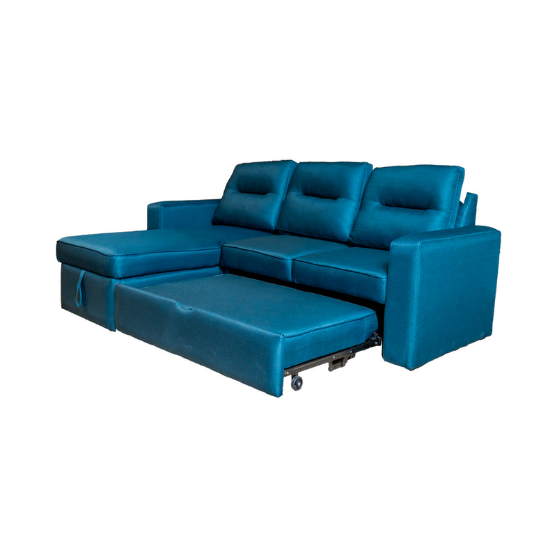 Sofa Chaiselongue Logan Azul