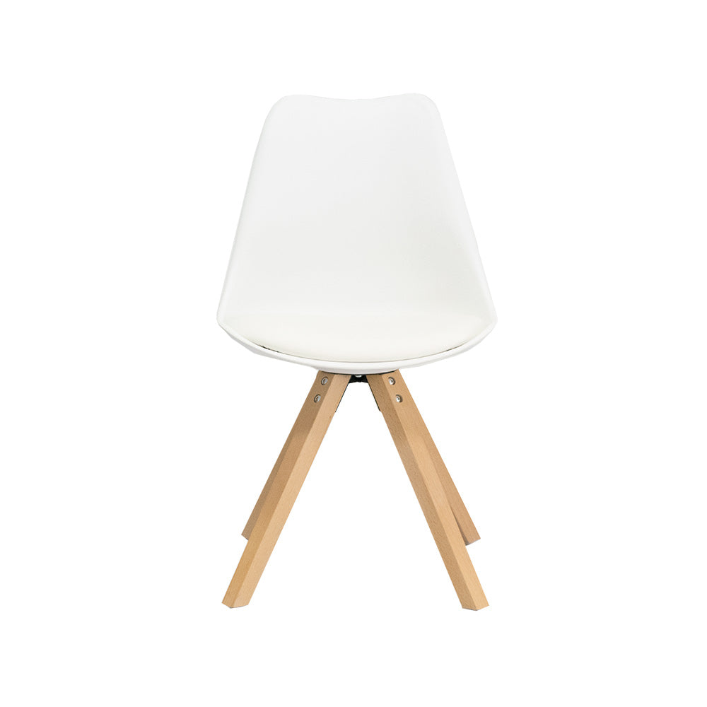 SILLA DE COMEDOR BILBO BLANCO